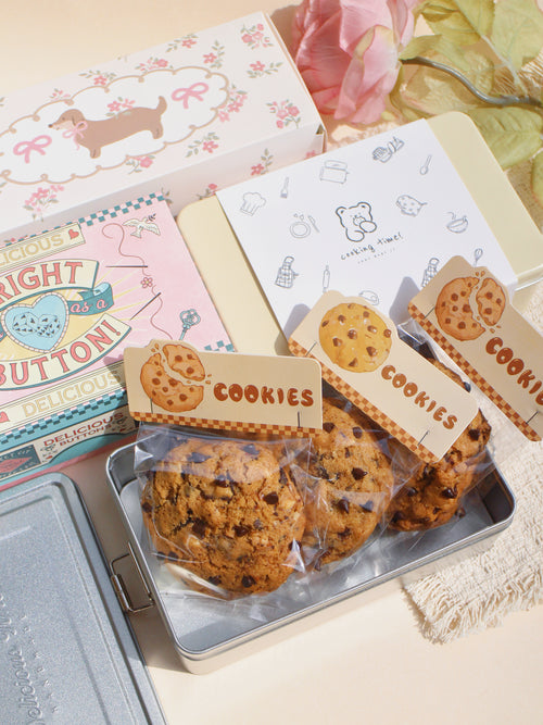 Chocolate Nut Soft Cookies