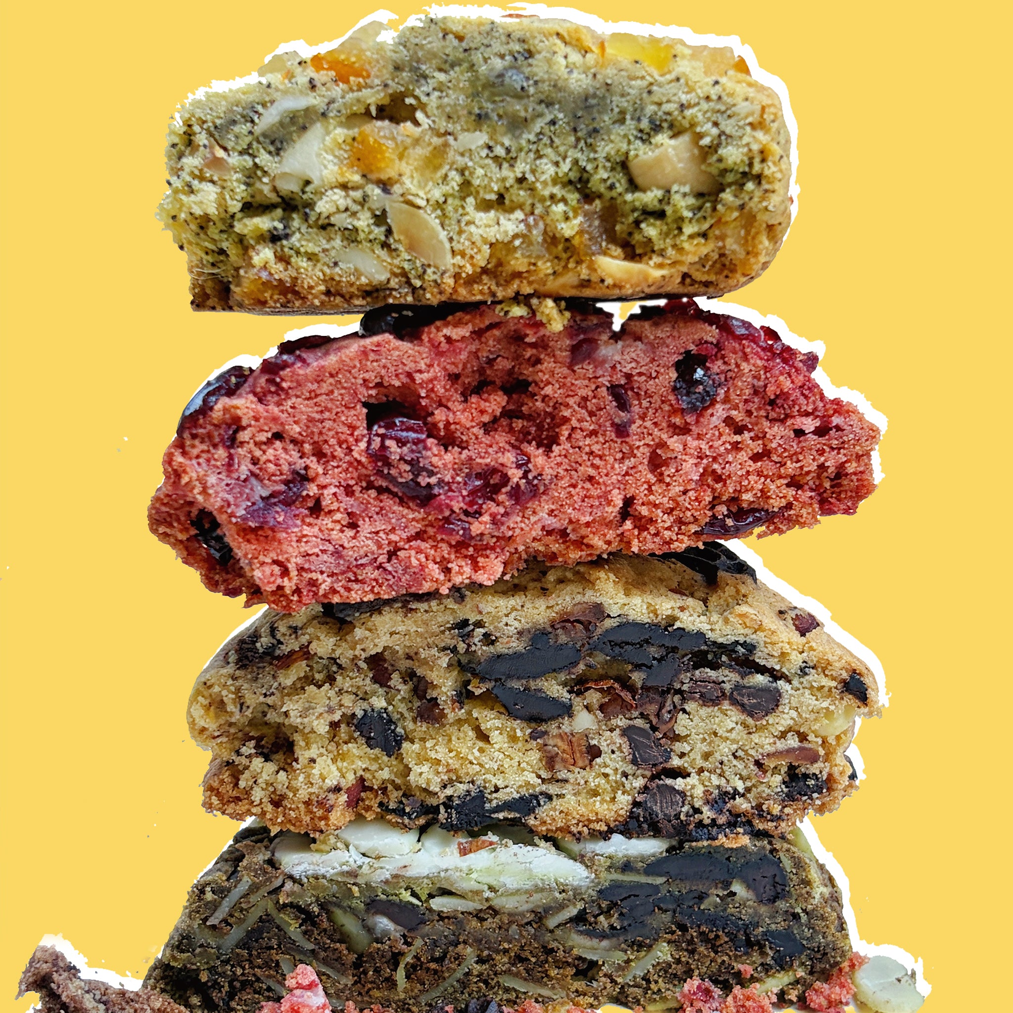 Six Flavors of Giant Cookies